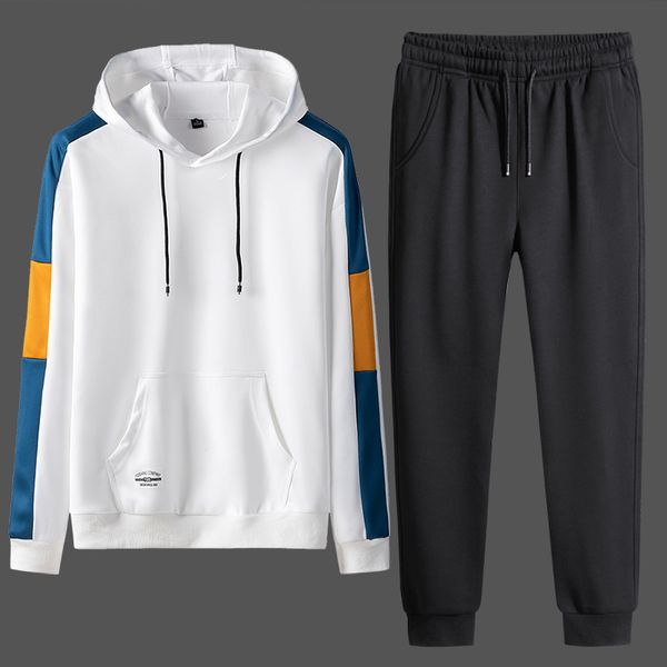 casual tracksuit men sets hoodies pants two piece suit zipper hooded sweatshirt outfit sportswear male clothing kg-113, Gray
casual tracksuit men sets hoodies pants two piece suit zipper hooded sweatshirt outfit sportswear male clothing kg-113, Gray