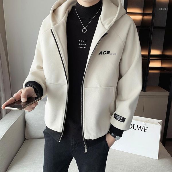 men's wool & blends legible winter jacket men casual mens jackets loose hooded men's coats solid and coats1, Black
men's wool & blends legible winter jacket men casual mens jackets loose hooded men's coats solid and coats1, Black
