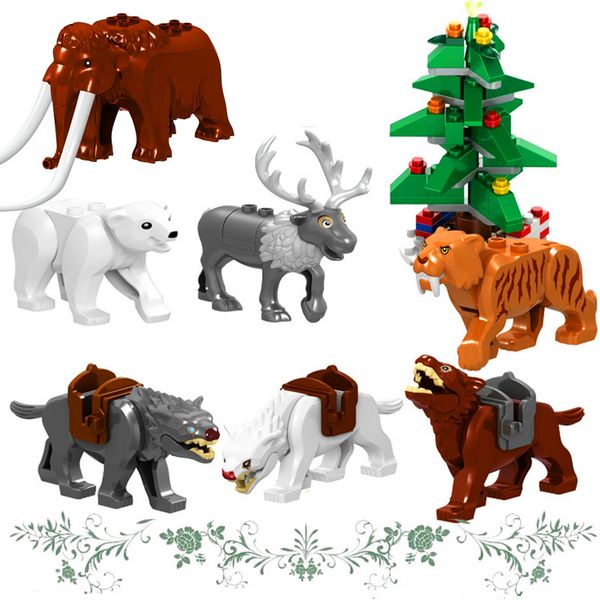 новые серии animal elepant mammoth wolf xmas tree elf олень санта-модель строительных блоков рисунок игрушки для детей рождественский подаро
новые серии animal elepant mammoth wolf xmas tree elf олень санта-модель строительных блоков рисунок игрушки для детей рождественский подаро