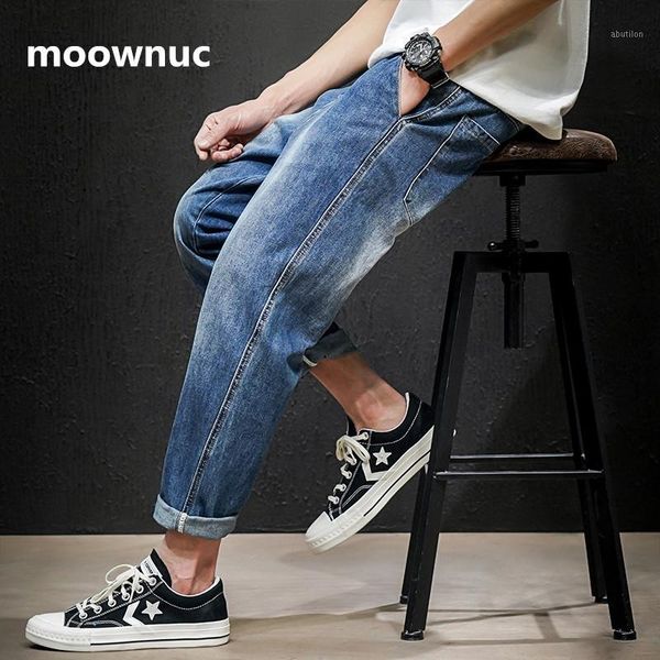 men's jeans 2021 arrival spring casual elastic men ,men's ankle-length pants,skinny size 28-421, Blue
men's jeans 2021 arrival spring casual elastic men ,men's ankle-length pants,skinny size 28-421, Blue