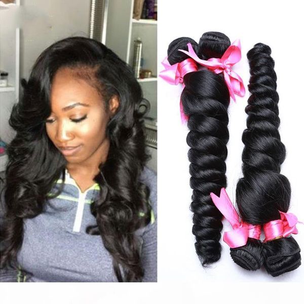 great quality 3pcs malaysian loose wave human hair bundles weaves remi weave unprocessed big curly hair extensions natural wave, Black
great quality 3pcs malaysian loose wave human hair bundles weaves remi weave unprocessed big curly hair extensions natural wave, Black