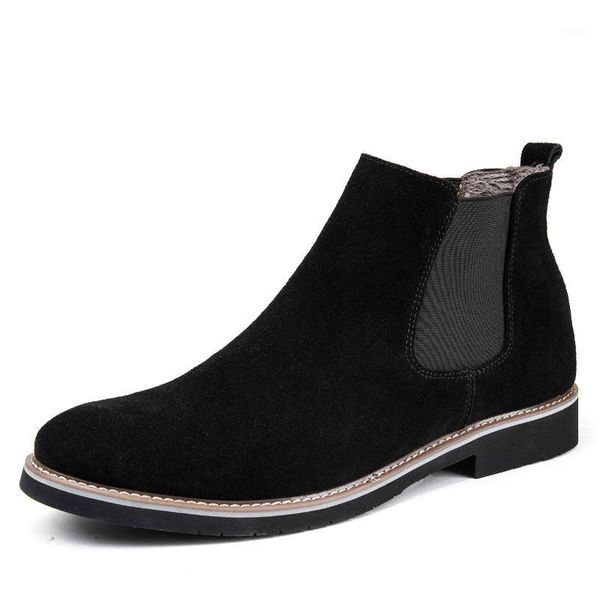 boots flat-heeled leather men's shoes trend british sleeve daily leisure high-shoes1, Black
boots flat-heeled leather men's shoes trend british sleeve daily leisure high-shoes1, Black