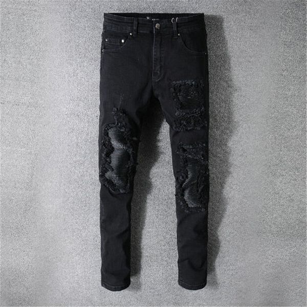 fashion-good quality designer jeans famous brand men ripped fashion streetwear luxury motocycle biker joggers jean pants trousers, Blue
fashion-good quality designer jeans famous brand men ripped fashion streetwear luxury motocycle biker joggers jean pants trousers, Blue
