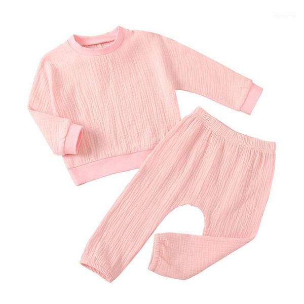 clothing sets 2021 infant spring suit baby cotton linen outfit set boys girls clothes solid long sleeve + pants 2pcs for kids outfits se, White
clothing sets 2021 infant spring suit baby cotton linen outfit set boys girls clothes solid long sleeve + pants 2pcs for kids outfits se, White