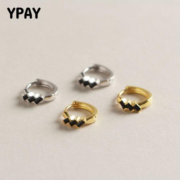 hoop & huggie ypay genuine 925 sterling silver earrings for women geometric black rectangle zircon engagement brinco fine jewelry yme466, Golden;silver
hoop & huggie ypay genuine 925 sterling silver earrings for women geometric black rectangle zircon engagement brinco fine jewelry yme466, Golden;silver