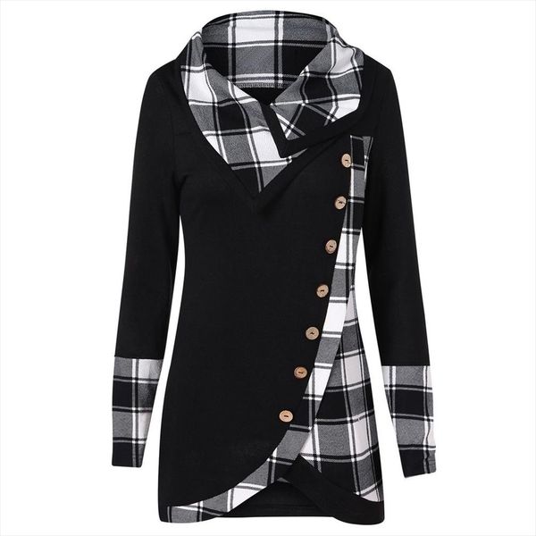 new plaid sweatshirt women hoodie turtleneck long sleeve autumn winter female tunic sweatshirts hoodies pullover bluza damska 20, Black
new plaid sweatshirt women hoodie turtleneck long sleeve autumn winter female tunic sweatshirts hoodies pullover bluza damska 20, Black