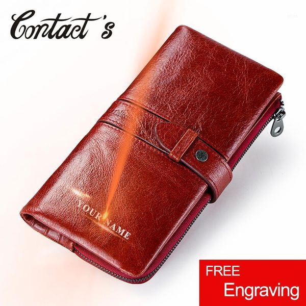 women wallets long zipper genuine leather coin purse fashion card holder clutch wallet with cell phone pocket female carteras1, Red;black
women wallets long zipper genuine leather coin purse fashion card holder clutch wallet with cell phone pocket female carteras1, Red;black