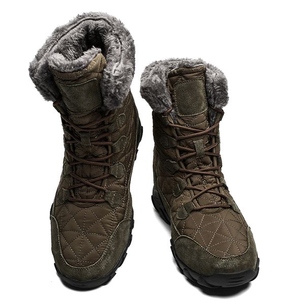 new winter high help men snow waterproof man fur thick plush warm men's male ankle boots big size 38-48 201019, Black
new winter high help men snow waterproof man fur thick plush warm men's male ankle boots big size 38-48 201019, Black