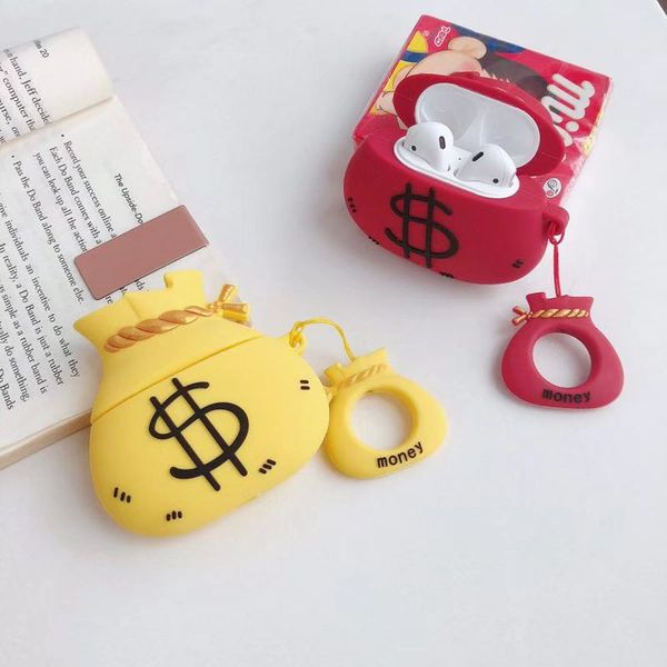 fashion airpods1/2 wireless bluetooth headset protective case airpods purse lanyard silicone cute mini ins headset soft case 2 colors
fashion airpods1/2 wireless bluetooth headset protective case airpods purse lanyard silicone cute mini ins headset soft case 2 colors