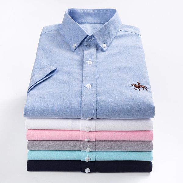 new s to 6xl short sleeve 100% cotton oxford soft comfortable regular fit plus size quality summer business men casual shirts, White;black
new s to 6xl short sleeve 100% cotton oxford soft comfortable regular fit plus size quality summer business men casual shirts, White;black