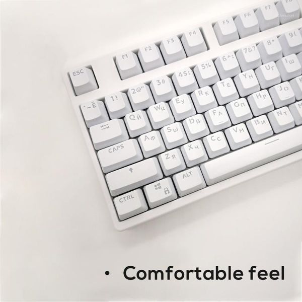 keyboards 104 keys russian layout mechanical keyboard keycaps abs transparent universal for gk61 cherry mx plum filco switch1
keyboards 104 keys russian layout mechanical keyboard keycaps abs transparent universal for gk61 cherry mx plum filco switch1