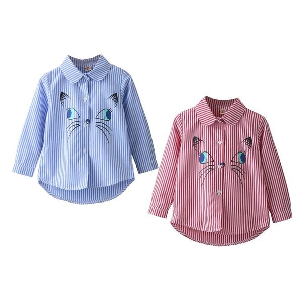 baby girl clothes fashion children turn-down collar embroidery cartoon cat pattern long sleeve shirts blouse outfits, Blue;gray
baby girl clothes fashion children turn-down collar embroidery cartoon cat pattern long sleeve shirts blouse outfits, Blue;gray