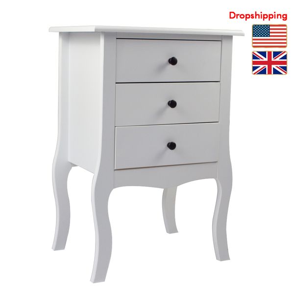 stock in us uk nightstand bedside table three drawer wood cabinet white for living room bedroom
stock in us uk nightstand bedside table three drawer wood cabinet white for living room bedroom