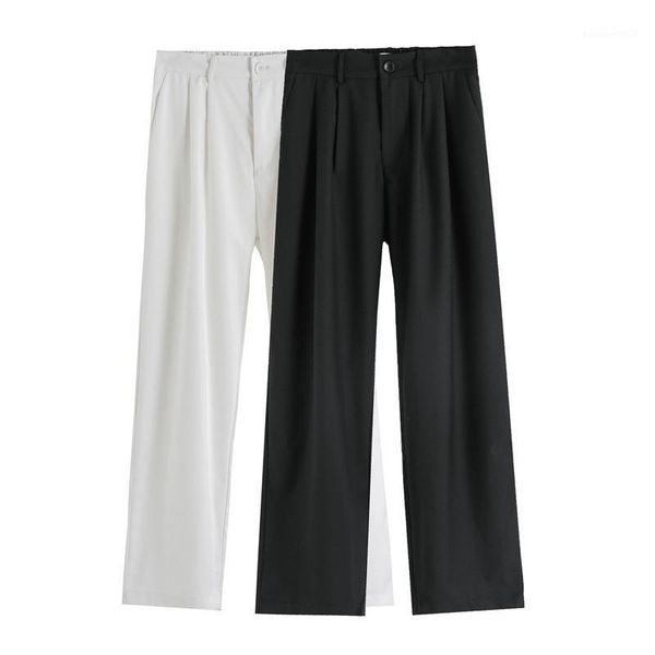 men's pants original elastic waist straight wide leg casual men and women hip hop loose solid trousers streetwear baggy suit pants1, Black
men's pants original elastic waist straight wide leg casual men and women hip hop loose solid trousers streetwear baggy suit pants1, Black