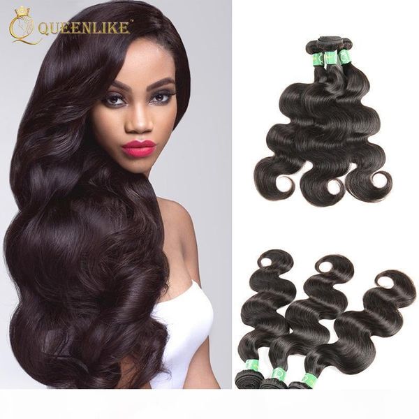 queenlike hair products brazillian body wave virgin hair weave wholesale 7a grade brazilan wet and wavy brazilian hair bundles, Black
queenlike hair products brazillian body wave virgin hair weave wholesale 7a grade brazilan wet and wavy brazilian hair bundles, Black