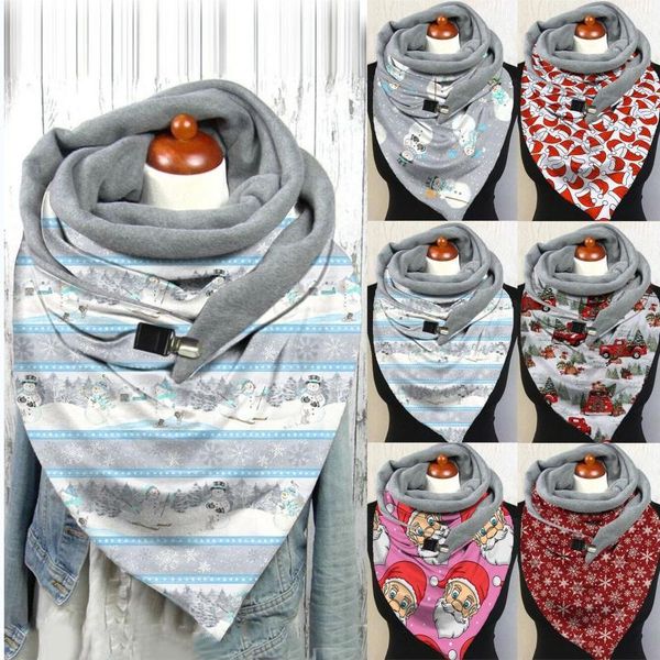 winter warm large scarf christmas santa snowman blanket shawl wrap with clip f3mf, Blue;gray
winter warm large scarf christmas santa snowman blanket shawl wrap with clip f3mf, Blue;gray