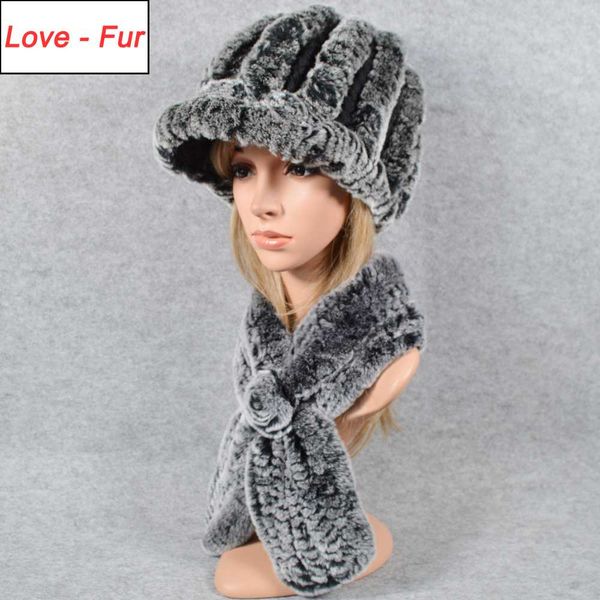 beanie/skull caps 2021 fashion lady windproof 2 pieces sets real rex fur hat scarf cap scarves neckerchief hats, Blue;gray
beanie/skull caps 2021 fashion lady windproof 2 pieces sets real rex fur hat scarf cap scarves neckerchief hats, Blue;gray