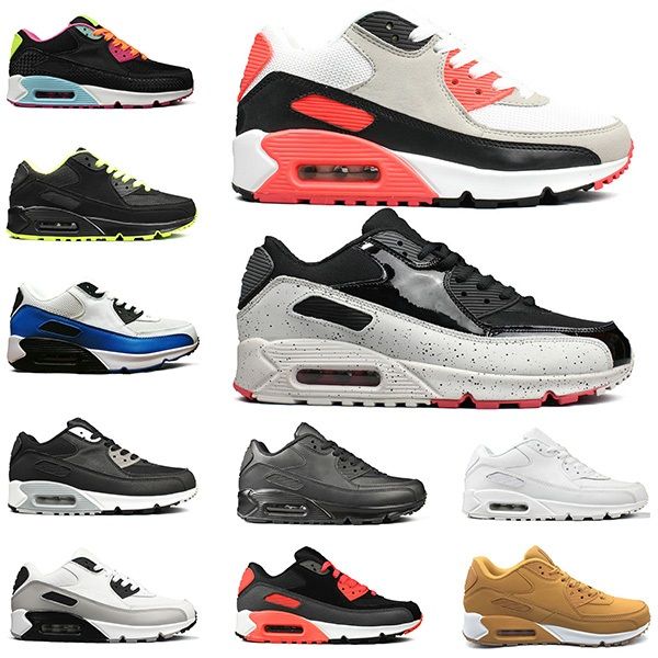 90 running shoes mens trainers 90s chaussures triple black white blue grey red surface breathable men women sneakers sports size 36-45
90 running shoes mens trainers 90s chaussures triple black white blue grey red surface breathable men women sneakers sports size 36-45
