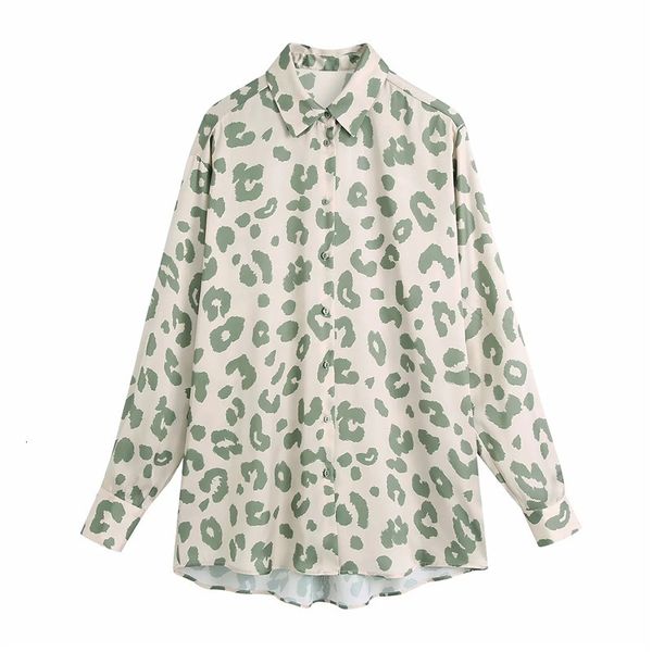 2021 new blouse women green animal print oversized stain shirt woman collared long sleeve button up shirts ladies casual wzfg, White
2021 new blouse women green animal print oversized stain shirt woman collared long sleeve button up shirts ladies casual wzfg, White