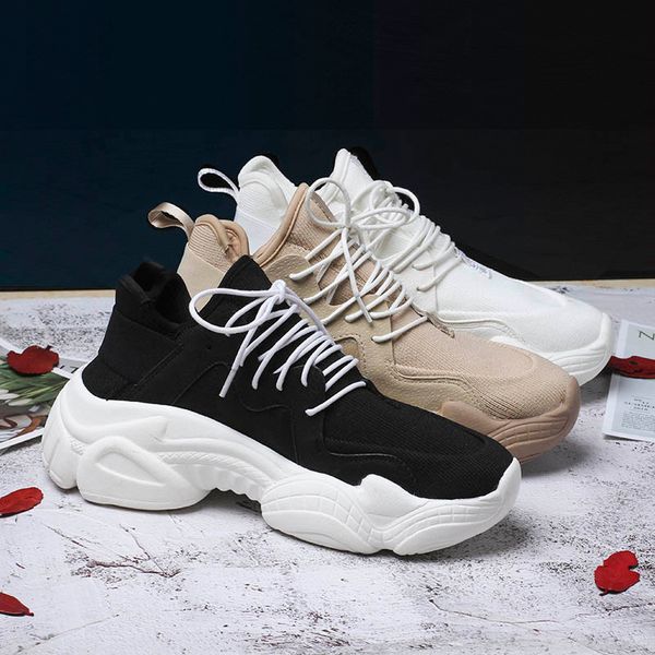 2019 new women's chunky sneakers basket women casual platform shoes canvas female trainers ulzzang dad shoes high sneakers 1020, Black;white
2019 new women's chunky sneakers basket women casual platform shoes canvas female trainers ulzzang dad shoes high sneakers 1020, Black;white