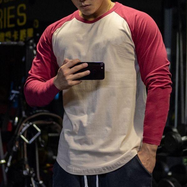sports casual long sleeve t-shirt autumn winter solid color undershirt crew neck for fitness and ventilation, Black
sports casual long sleeve t-shirt autumn winter solid color undershirt crew neck for fitness and ventilation, Black