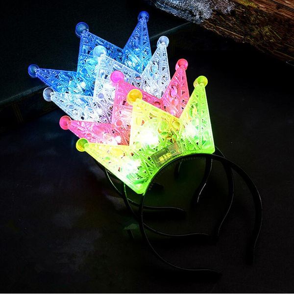 child led glow light tiara crown head wear royal princess headband flashing party birthday christmas headwear, Blue;red
child led glow light tiara crown head wear royal princess headband flashing party birthday christmas headwear, Blue;red