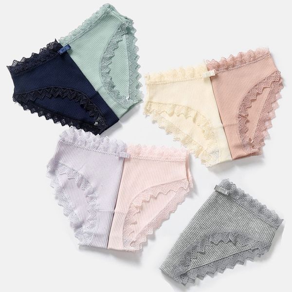 lace thread panties women's cotton underwear seamless cute bow girl soft comfortable lingerie fashion women onderbroek, Black;white
lace thread panties women's cotton underwear seamless cute bow girl soft comfortable lingerie fashion women onderbroek, Black;white