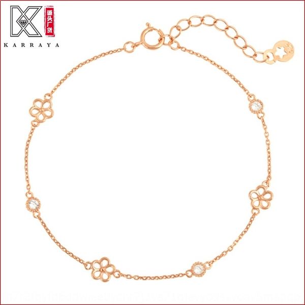 karaya all body 925 sterling silver floret bracelet women's light simple and simple design sense bracelet nationality ethnic group of m, Golden;silver
karaya all body 925 sterling silver floret bracelet women's light simple and simple design sense bracelet nationality ethnic group of m, Golden;silver