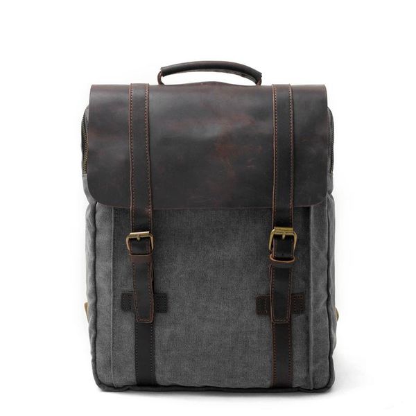 muchuaneurope fashion pure cotton canvas leather backpacks 14" lapwaterproof daypacks large capacity men rucksacks retro
muchuaneurope fashion pure cotton canvas leather backpacks 14" lapwaterproof daypacks large capacity men rucksacks retro