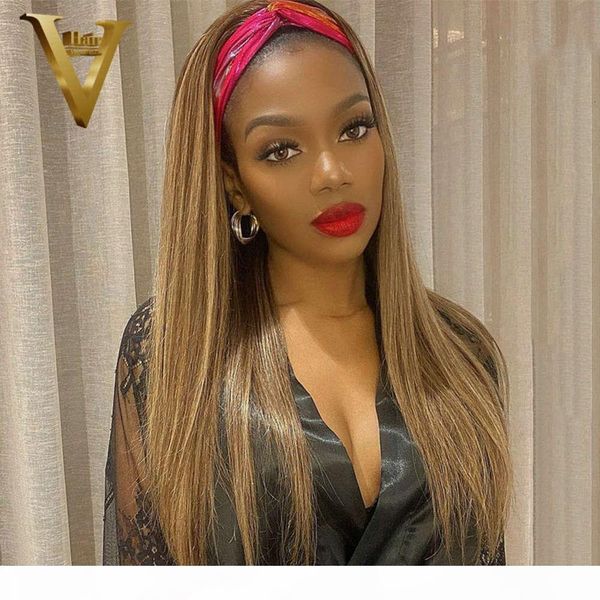 highlight headband glueless ombre honey blonde straight brazilian remy human hair wigs for women scarf wig, Black;brown
highlight headband glueless ombre honey blonde straight brazilian remy human hair wigs for women scarf wig, Black;brown