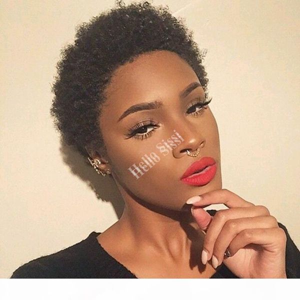 afro kinky curl short brazilian hair none lace bangs short hair wigs for african american wigs, Black;brown
afro kinky curl short brazilian hair none lace bangs short hair wigs for african american wigs, Black;brown
