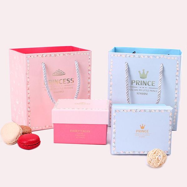 gift wrap 8*6*6cm princess and prince pink blue l size boxes for boy girl baby shower , hxxq11
gift wrap 8*6*6cm princess and prince pink blue l size boxes for boy girl baby shower , hxxq11