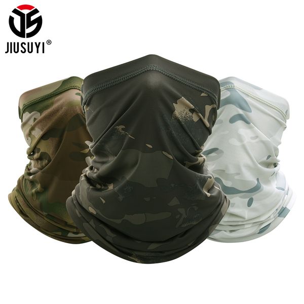 jiusuyi camouflage breathable neck gaiter headband elastic tube scarf multicam half face cover bandana balaclava women men new 201023, Blue;gray
jiusuyi camouflage breathable neck gaiter headband elastic tube scarf multicam half face cover bandana balaclava women men new 201023, Blue;gray