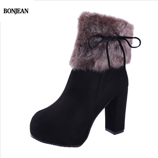 boots bonjean 2021 women snow flat winter plus size platform ladies warm shoes flock fur women's suede ankle female, Black
boots bonjean 2021 women snow flat winter plus size platform ladies warm shoes flock fur women's suede ankle female, Black