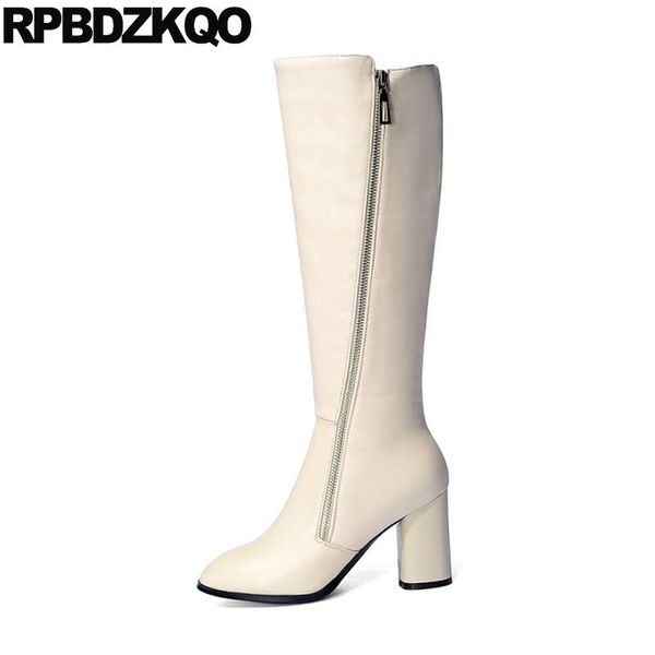 genuine leather high heel zipper beige shoes 13 45 long fur women boots winter 2020 big size chunky block knee brand tall 12 44, Black
genuine leather high heel zipper beige shoes 13 45 long fur women boots winter 2020 big size chunky block knee brand tall 12 44, Black