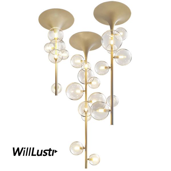 modern glass bubble ceiling light luxury metal lamp l restaurant bar front desk mall living bedroom creative led lighting
modern glass bubble ceiling light luxury metal lamp l restaurant bar front desk mall living bedroom creative led lighting
