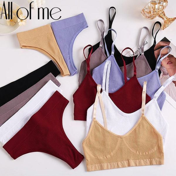 bra set women seamless + panties thong g-string female underwear set lingerie camisole activewear lingerie fitness crop, Red;black
bra set women seamless + panties thong g-string female underwear set lingerie camisole activewear lingerie fitness crop, Red;black