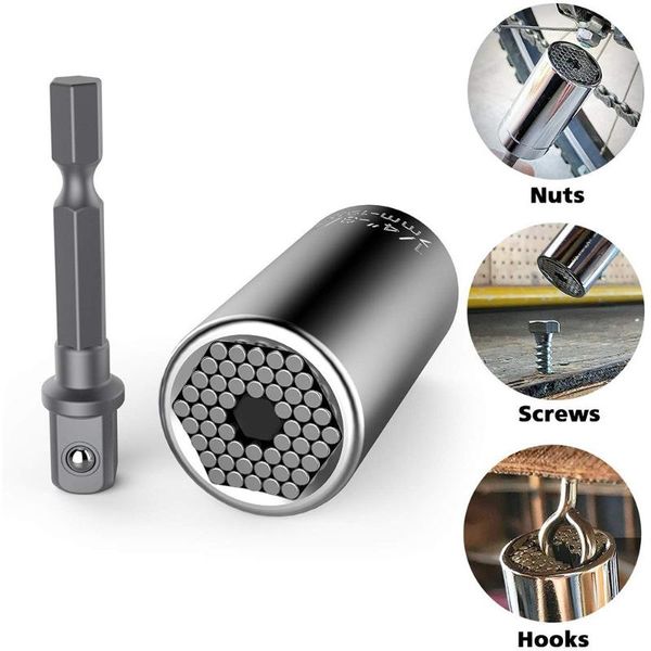 2pcs/lot 7-19mm universal torque wrench head set socket sleeve power drill ratchet bushing spanner key magic multi hand tools
2pcs/lot 7-19mm universal torque wrench head set socket sleeve power drill ratchet bushing spanner key magic multi hand tools