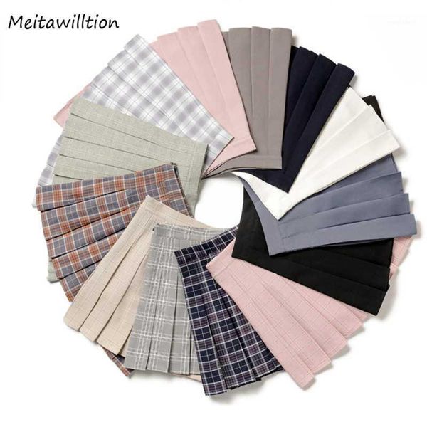 vintage a-line mini student skirts 2020 women high waist harajuku plaid skirt casual preppy style pleated skirt1, Black
vintage a-line mini student skirts 2020 women high waist harajuku plaid skirt casual preppy style pleated skirt1, Black