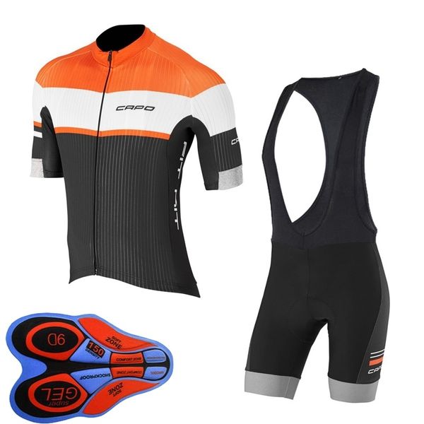 capo team 2020 men cycling jersey suit summer breathable quick dry short sleeve bike shirt bib shorts set road bicycle uniform y102504, Gray
capo team 2020 men cycling jersey suit summer breathable quick dry short sleeve bike shirt bib shorts set road bicycle uniform y102504, Gray