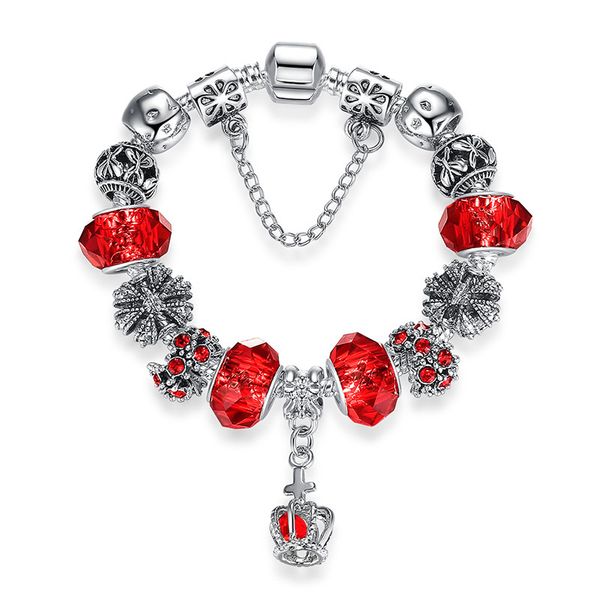 women's 2020 diy crystal beaded bracelet personality wild crown bracelet fashion jewelry gd915, Golden;silver
women's 2020 diy crystal beaded bracelet personality wild crown bracelet fashion jewelry gd915, Golden;silver