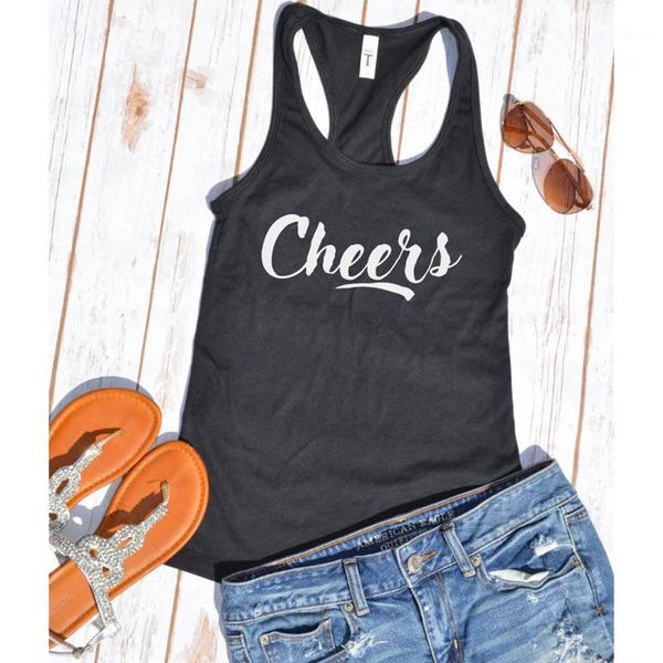 vest cheers letter print tanks women summer sleeveless black vest shirt casual fashion graphic funny gym workout shirt1, White
vest cheers letter print tanks women summer sleeveless black vest shirt casual fashion graphic funny gym workout shirt1, White