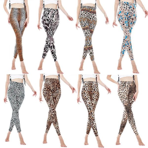 yoga outfits cross border animal print stretch capris milk silk printed leopard leggings, White;red
yoga outfits cross border animal print stretch capris milk silk printed leopard leggings, White;red