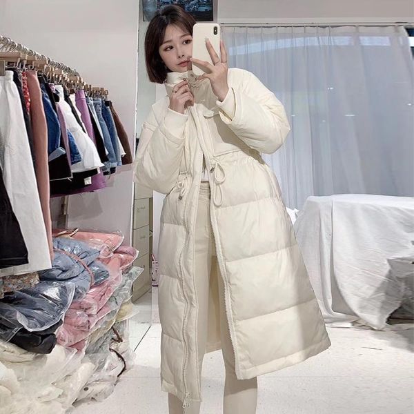 women down coat 2021 new 90%white duck down jacket female stand collar loose warm parka windproof puffer jacket, Black
women down coat 2021 new 90%white duck down jacket female stand collar loose warm parka windproof puffer jacket, Black