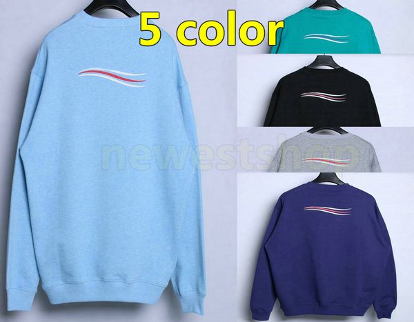 2021 designer luxury for mens hoodies wave print sweatshirts couple higher version solid color coats hooded hip hop jumpers, Black
2021 designer luxury for mens hoodies wave print sweatshirts couple higher version solid color coats hooded hip hop jumpers, Black