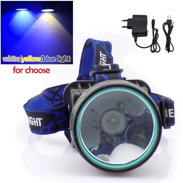 headlamps high power led mining headlamp light miner's head lamp torch white yellow blue fishing rechargeable with battery1 
headlamps high power led mining headlamp light miner's head lamp torch white yellow blue fishing rechargeable with battery1