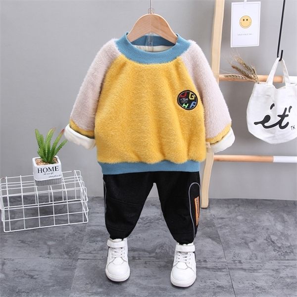 2020 autumn toddler boys patchwork velvet outfit long-sleeves + pants 2 pieces/set casual kids clothes c1016, White
2020 autumn toddler boys patchwork velvet outfit long-sleeves + pants 2 pieces/set casual kids clothes c1016, White