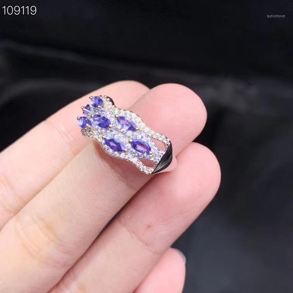 the gift for your mother natural real tanzanite luxury ring ring gemstone 925 sterling silver fine jewelry1, Golden;silver
the gift for your mother natural real tanzanite luxury ring ring gemstone 925 sterling silver fine jewelry1, Golden;silver