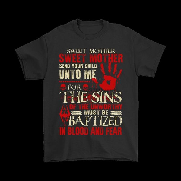 brand sweet mother send your child unto me black sacrament t shirts summer men short sleeve t shirt sport hooded sweatshirt hoodie
brand sweet mother send your child unto me black sacrament t shirts summer men short sleeve t shirt sport hooded sweatshirt hoodie