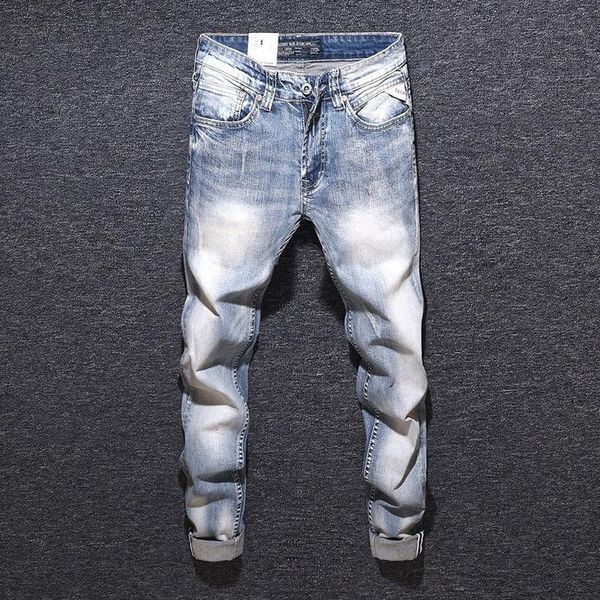 2020 новый ретро и старцев джинсы solid color промывочной воды zipper тонкий простые джинсы для мужчин осень casual straight mens, Blue
2020 новый ретро и старцев джинсы solid color промывочной воды zipper тонкий простые джинсы для мужчин осень casual straight mens, Blue